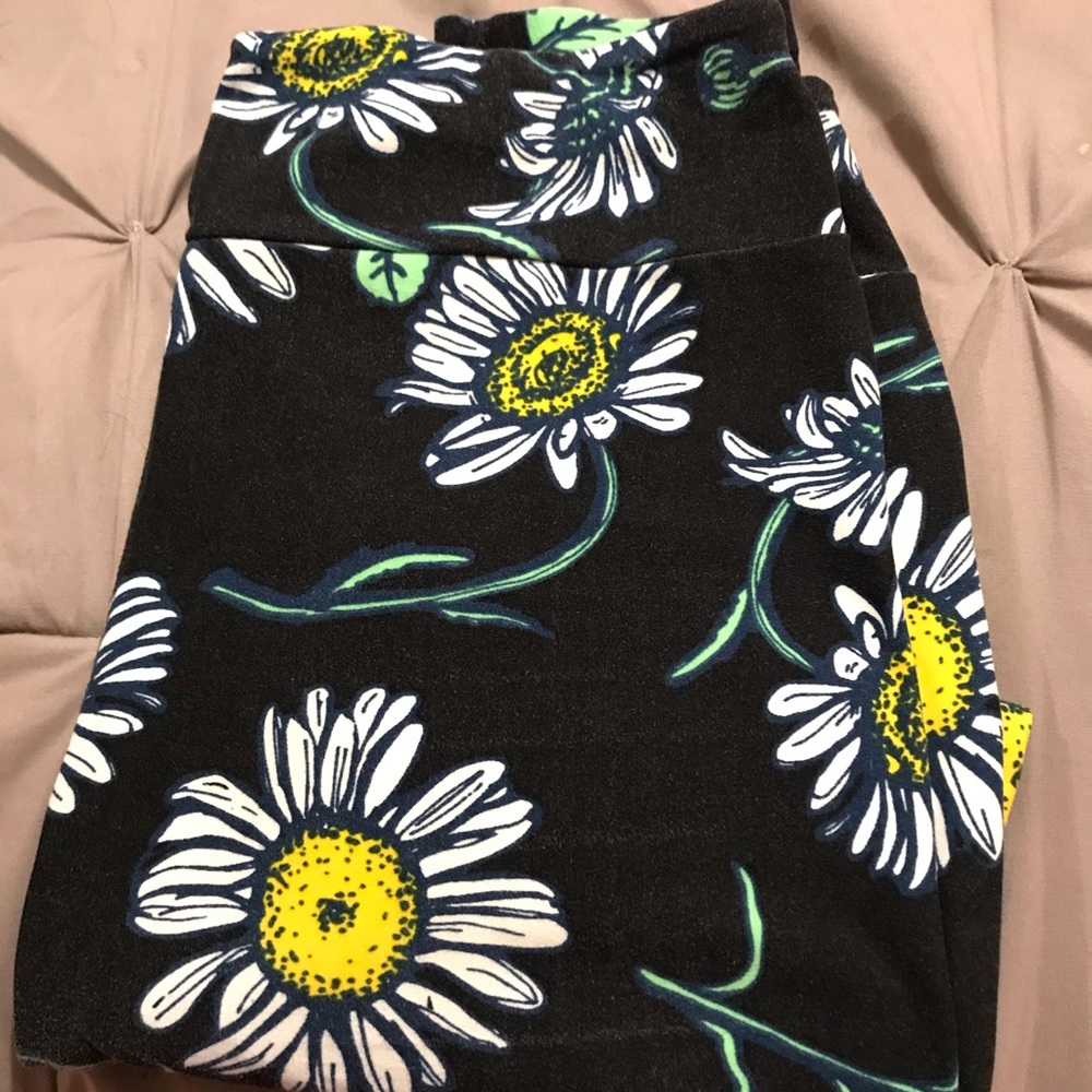 Sunflower LuLaRoe leggings